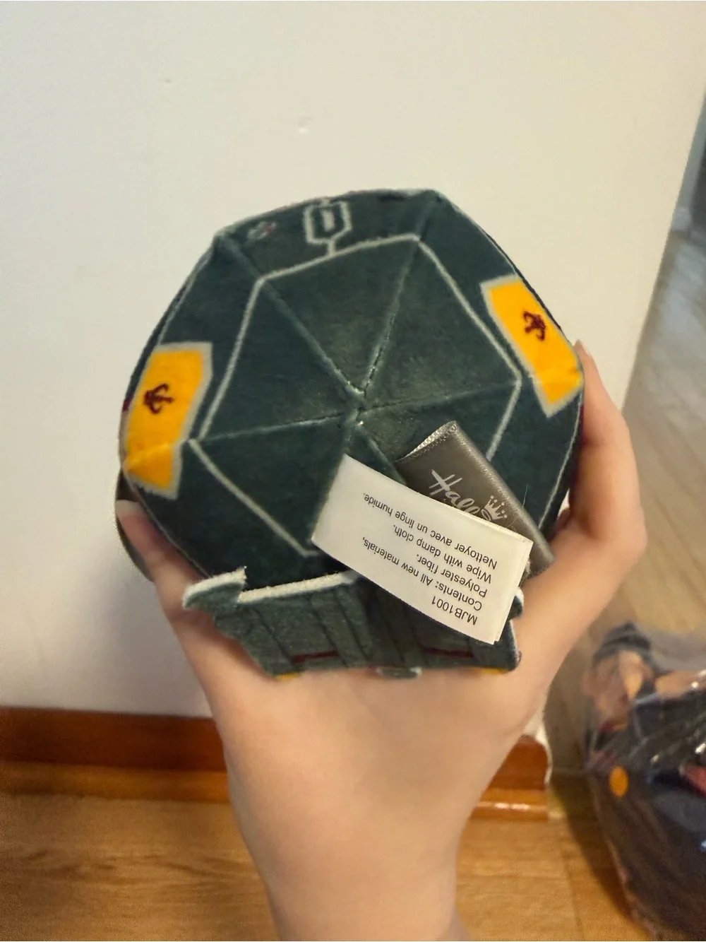 New Hallmark Disney Star Wars Boba Fett Fluffballs Plush Ornament *NWT*